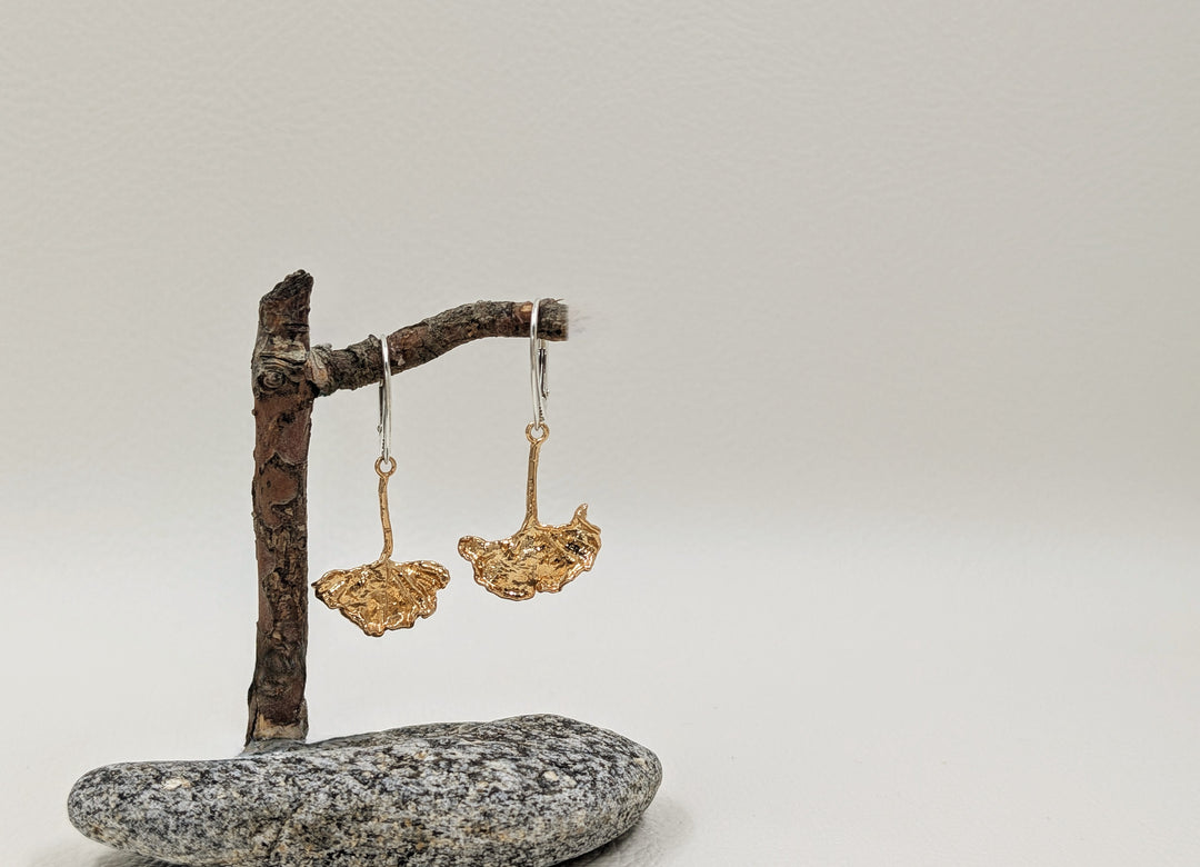Ginkgo Earrings