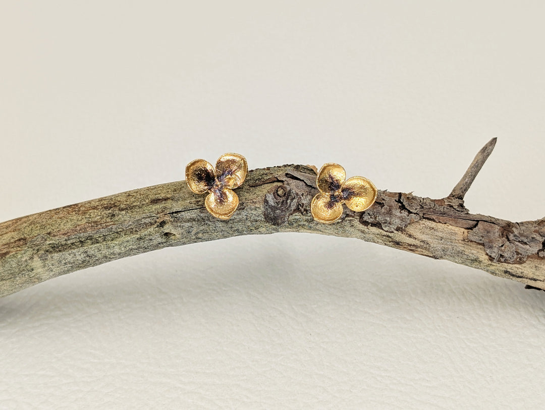Hydrangea Flower Earrings