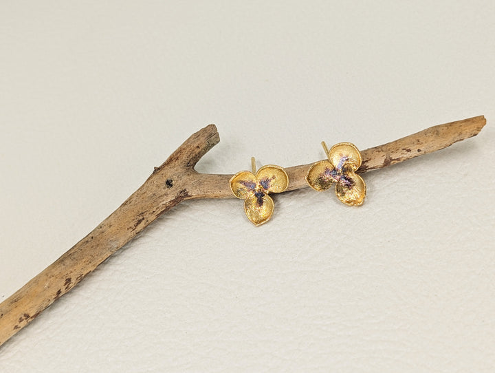 Hydrangea Flower Earrings
