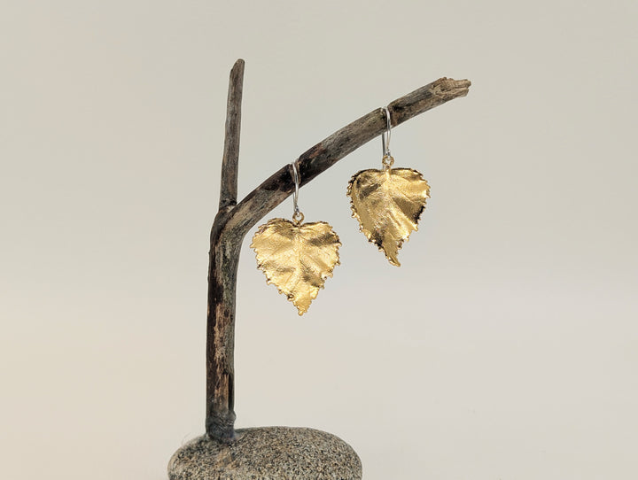 Birch Leaf Earrings