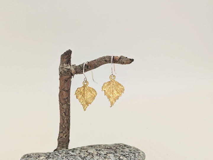 Birch Leaf Earrings