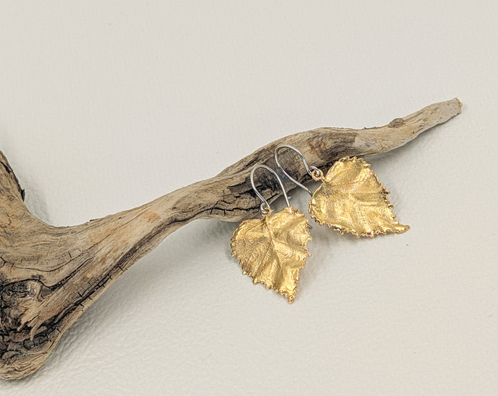 Birch Leaf Earrings