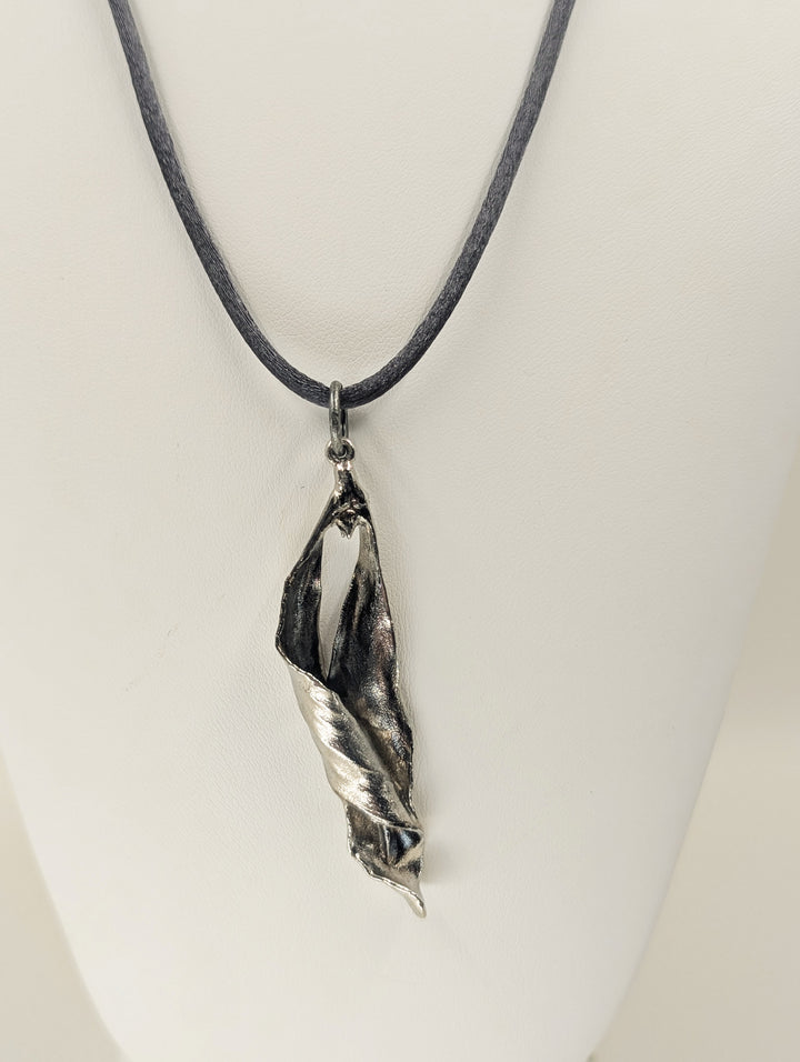 Mistletoe Leaf Necklace
