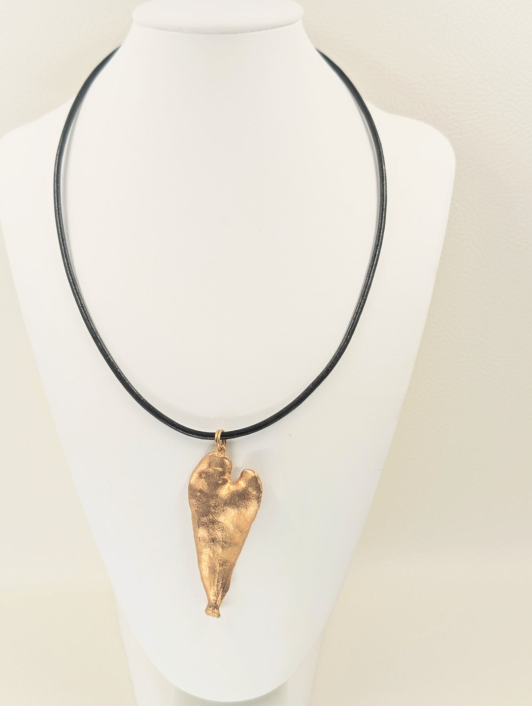 Mistletoe Leaf Necklace