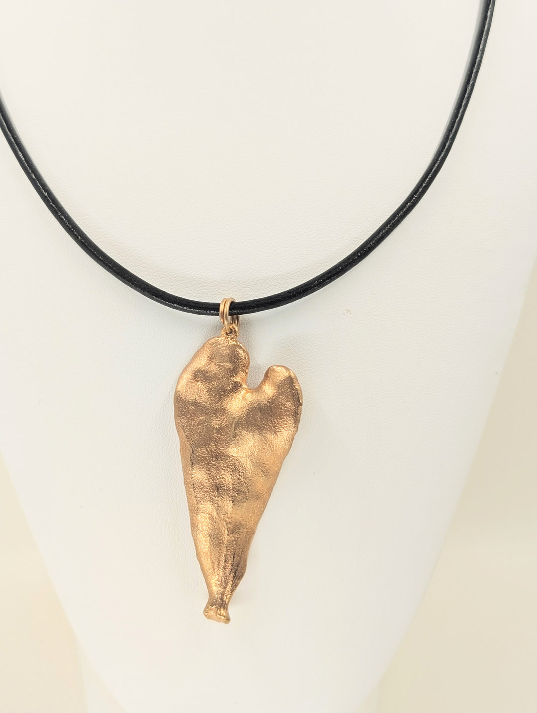 Mistletoe Leaf Necklace