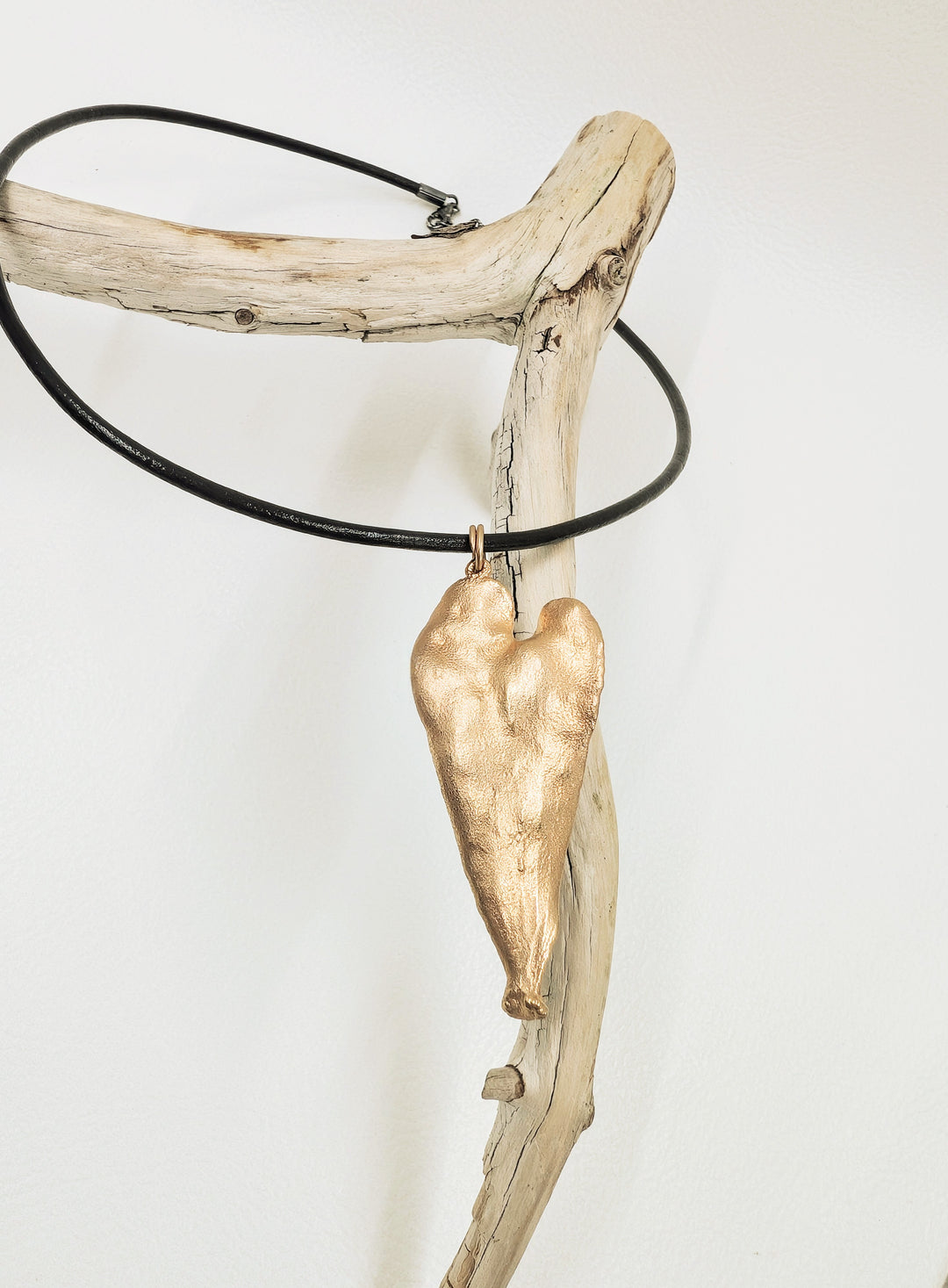 Mistletoe Leaf Necklace