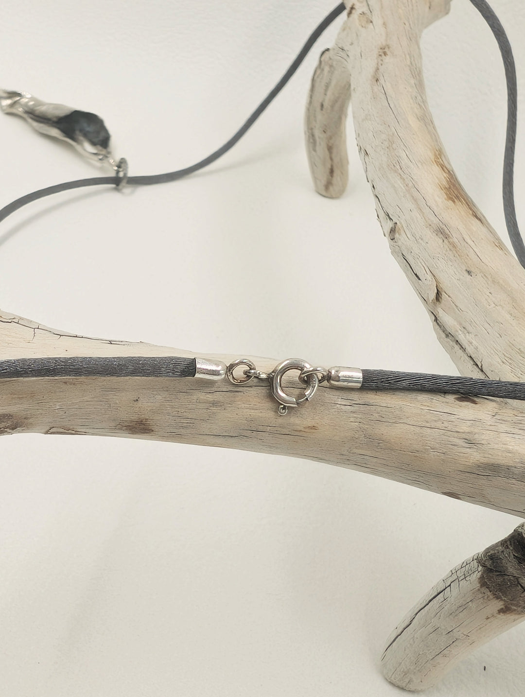 Mistletoe Leaf Necklace