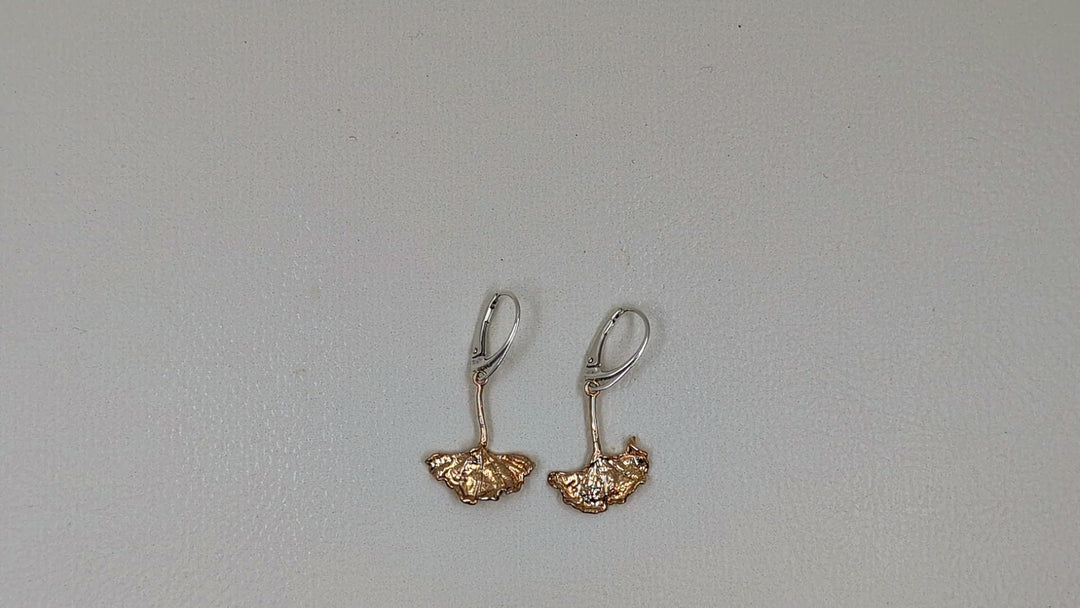 Ginkgo Earrings