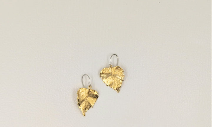 Birch Leaf Earrings